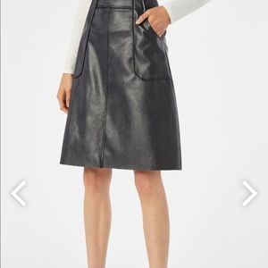NWT- Just Fab; leather skirt
